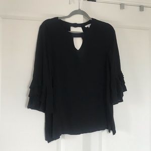 Classy Black JODIFL Top